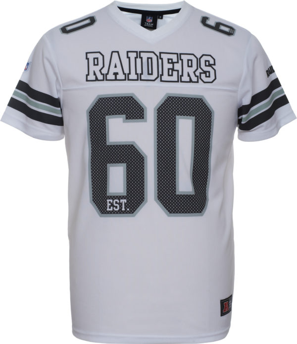 Produktabbildung: Oakland Raiders Jersey Print T-Shirt Weiß