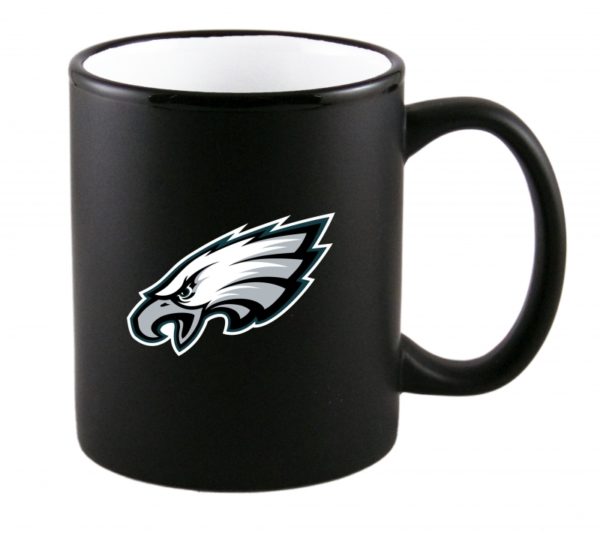 Produktabbildung: Philadelphia Eagles Black Matte Two Tone Mug 325ml