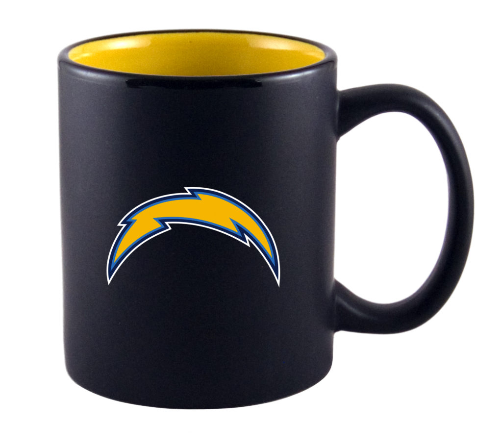 Duck House Offizielle Los Angeles Chargers Tasse, Becher, Mug Two Tone
