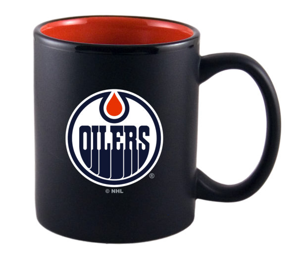Produktabbildung: Duck House Offizielle Edmonton Oilers Tasse, Becher, Mug Two Tone