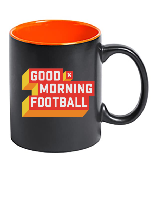 Produktabbildung: Good Morning Football Kaffeetasse Black