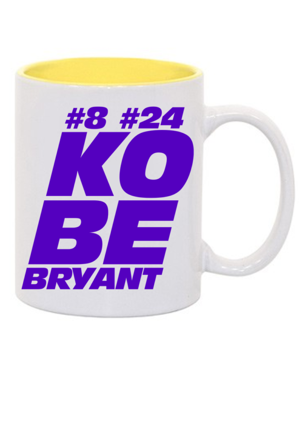 Produktabbildung: Kobe Bryant Two Tone Mug Memory #24 #8