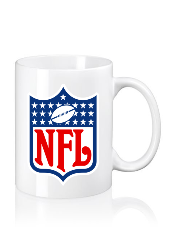 Produktabbildung: NFL Logo Kaffeetasse Accessoires White