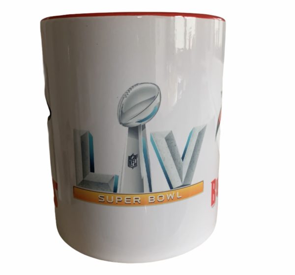 Produktabbildung: Superbowl LV Two Tone Mug Chiefs vs. Buccs