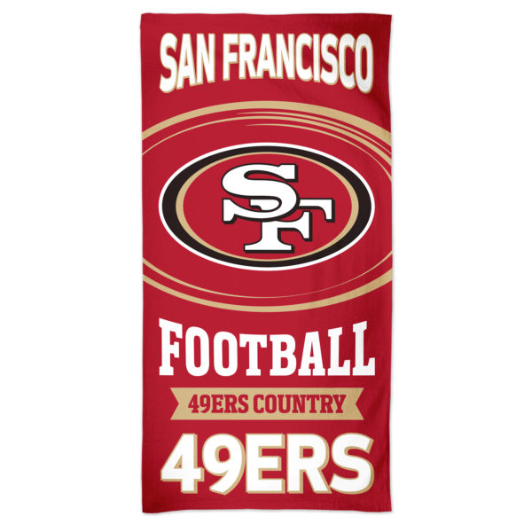 Produktabbildung: San Francisco 49ers Beach Towels