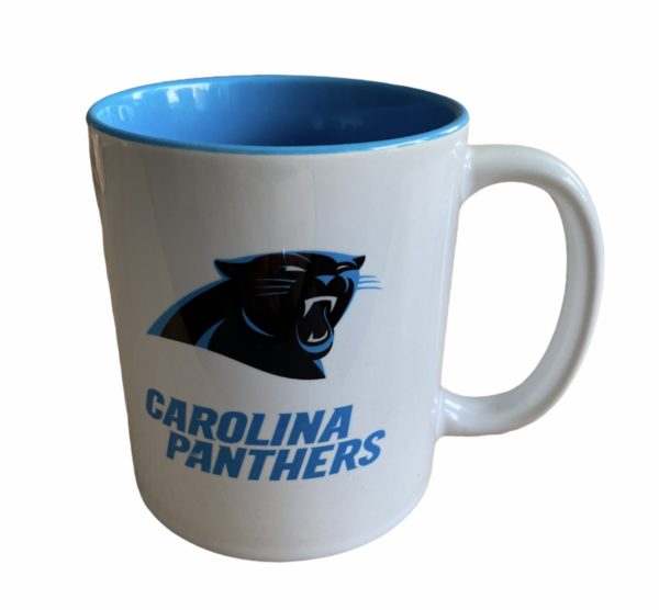 Produktabbildung: Carolina Panthers Two Tone Mug ,,New Edition,,
